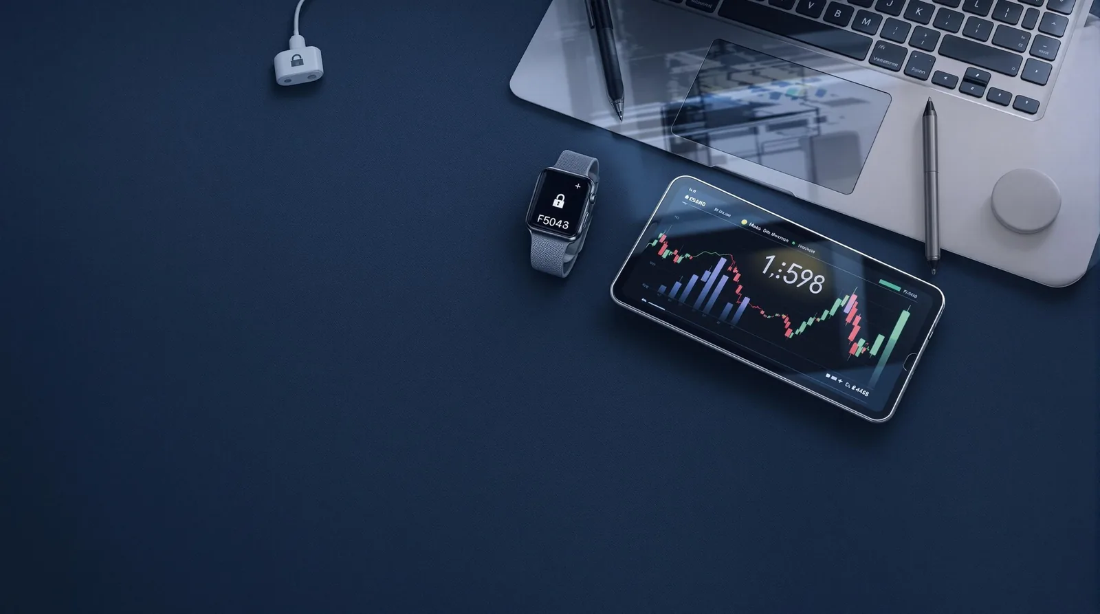 Lending analytics on a laptop, tablet and phone