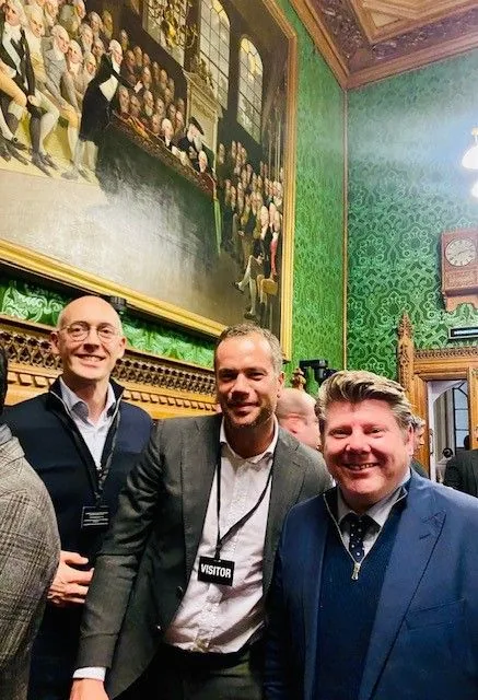 The kennek team at the Parliamentary Fintech Summit in Westminster
