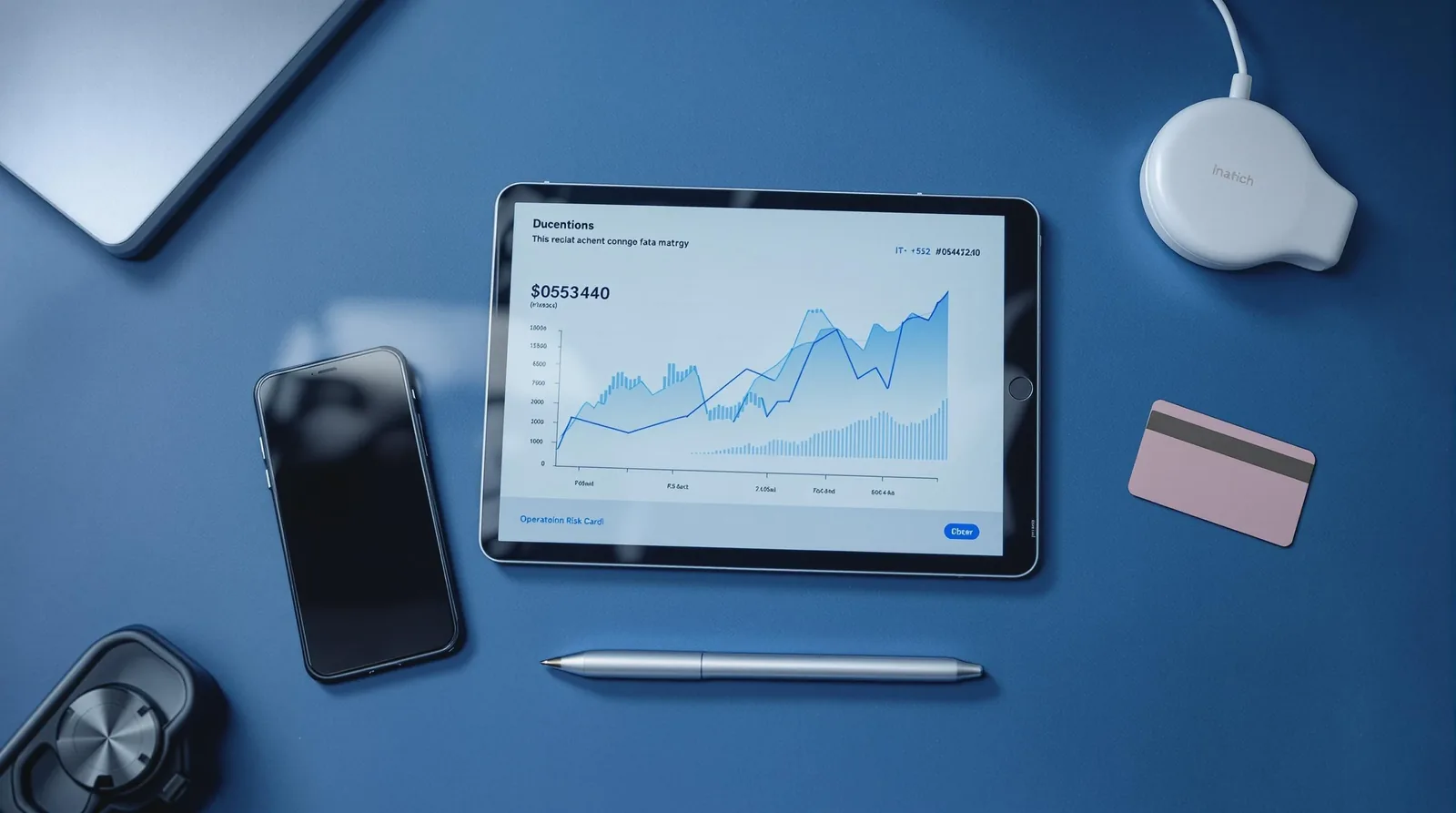 Lending analytics on a laptop, tablet and phone