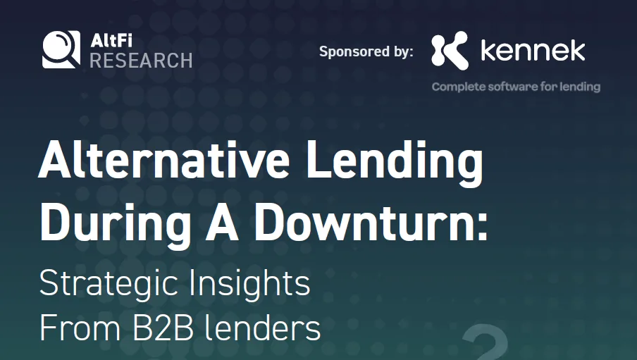 Alternative Lending During a Downturn white paper cover